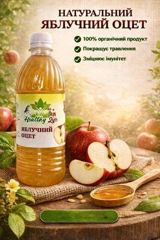 Яблучний оцет КХ-0001 фото